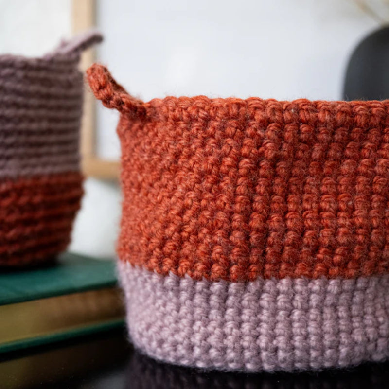 Lion Brand Re-Spun Thick & Quick Yarn - Sepia Rose