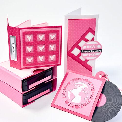 Lisa Horton Crafts Paula Creates Die Set Treasure Book