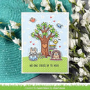 Lawn Fawn Clear Stamp Set - Little Woodland Library Friends