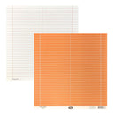Luxe Designs 12"x12" Double Sided Cardstock - Simple Ledger - Orange.
Side one - White with orange lines.
Side two - Orange with white lines.