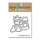 Paper Smooches Wise Dies - New Beginnings Icons