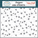 Echo Park Little Things Mean A Lot Stencil 6"X6" Love Bug*