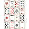 Dress My Craft Transfer Me Sheet A4 Playing Cards #1*