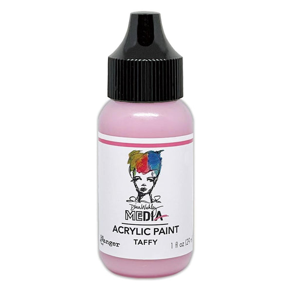 Dina Wakley Media Heavy Body Acrylic Paint 1oz - Taffy