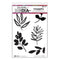 Dina Wakley Media Cling Stamps 6"X9" Sticks With Leaves*
