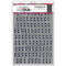 Dina Wakley Media Stencils 9"X6" - Stacked - MDS83122