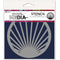Dina Wakley Media Stencils 5"X5" - Burst Coaster*