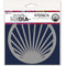 Dina Wakley Media Stencils 5"X5" - Burst Coaster*