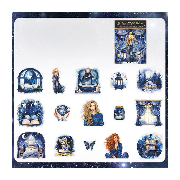 Poppy Crafts Fantasy Night Dream Sticker Pack #2