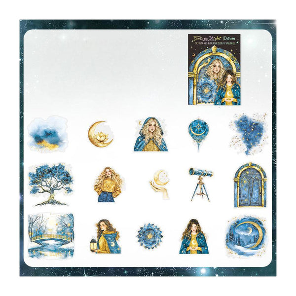 Poppy Crafts Fantasy Night Dream Sticker Pack #5