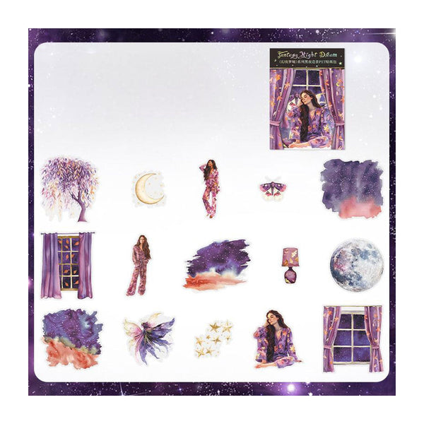 Poppy Crafts Fantasy Night Dream Sticker Pack #6