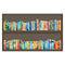 Poppy Crafts Bookshelf Sticker Roll - Watercolour