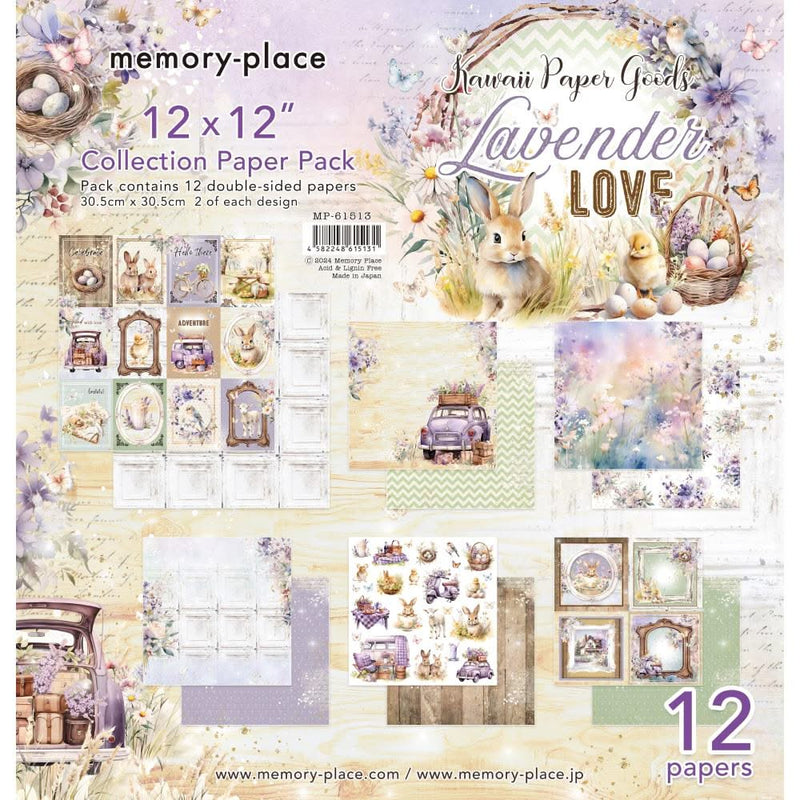 Memory Place - by Asuka StudioCollection Pack 12"X12" Lavender Love