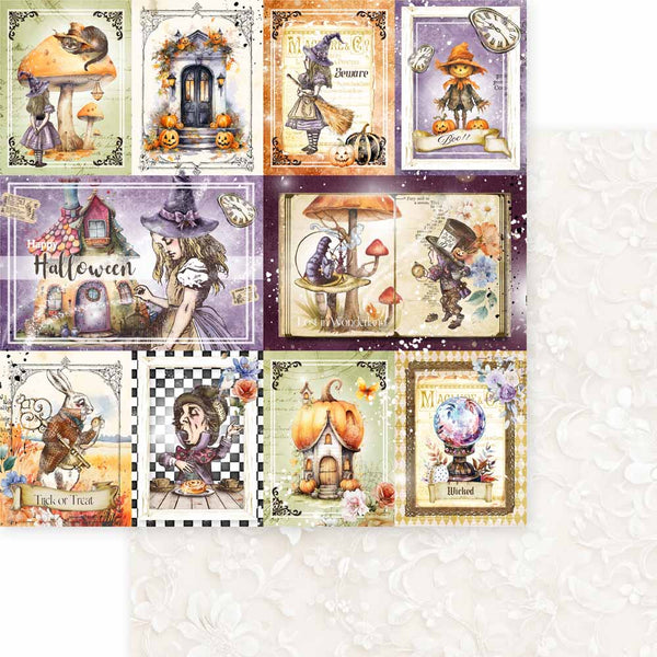 Memory Place Collection Pack 6"X6" Halloween in Wonderland