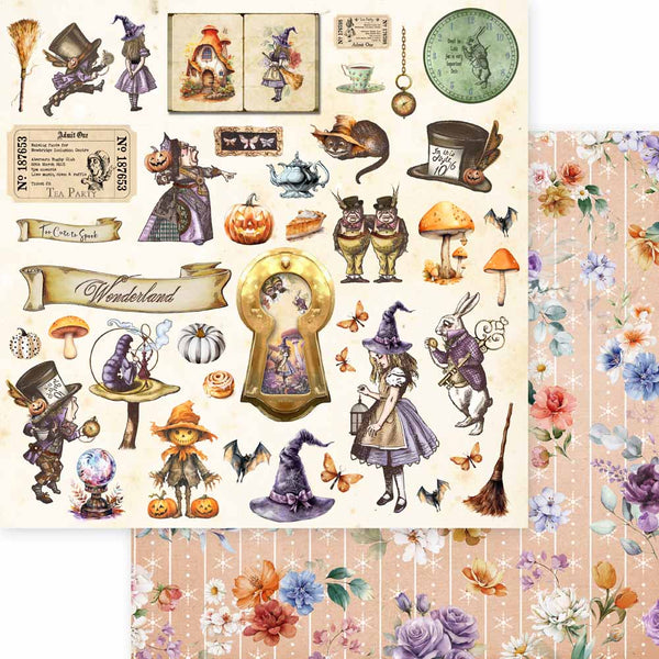 Memory Place Collection Pack 6"X6" Halloween in Wonderland