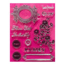 Mpress Clear Stamp Set - Flower Child