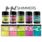 Lindy's Stamp Gang Magical Shaker 2.0 Set 5/Pkg Go Girl Shimmers