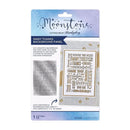 Hunkydory Moonstone Dies - Many Thanks Background Panel*