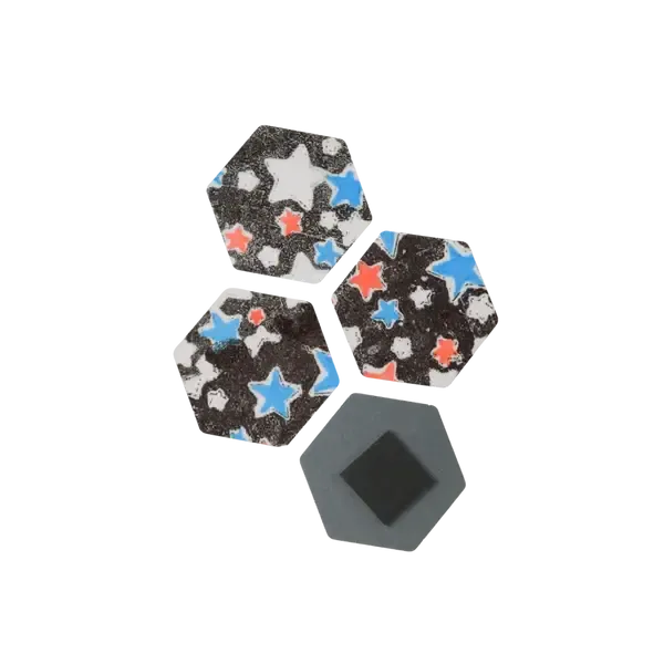 Artesprix Sublimation Metal Magnet - Hexagon 4/Pkg