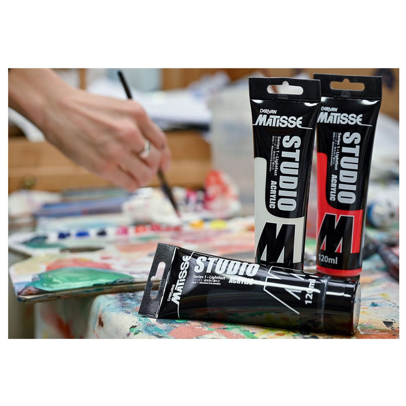 Matisse Studio Acrylic Paint 120ml - Southern Ocean Blue