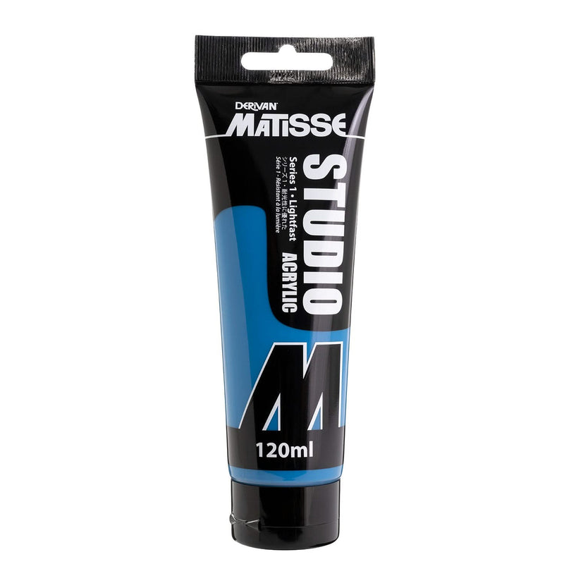 Matisse Studio Acrylic Paint 120ml - Manganese Blue (Hue)