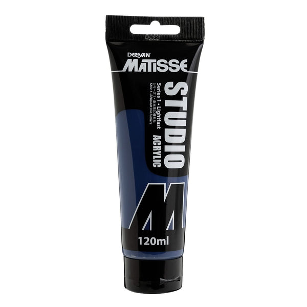 Matisse Studio Acrylic Paint 120ml - Southern Ocean Blue