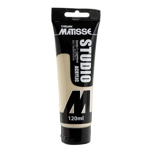 Matisse Studio Acrylic Paint 120ml - Unbleached Titanium