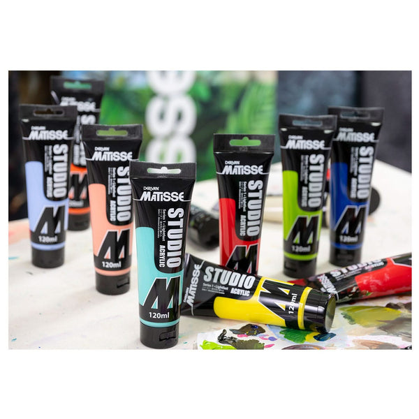 Matisse Studio Acrylic Paint 120ml - Titanium White