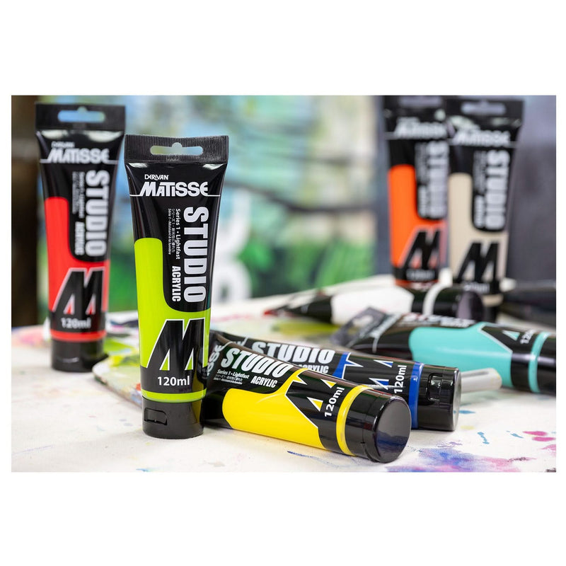 Matisse Studio Acrylic Paint 120ml - Australian Salmon Gum