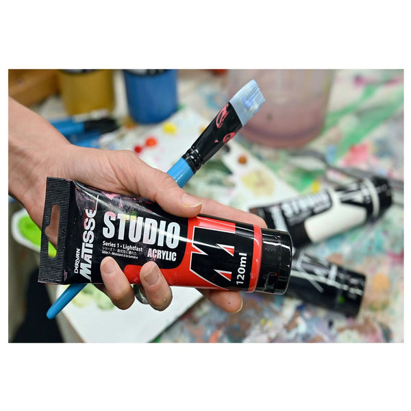 Matisse Studio Acrylic Paint 120ml - Vermilion