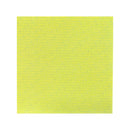 Cardstock with a textured woven pattern in bright yellow and light blue, centered on a solid white background.