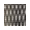 A square cardstock sample with a repeating small white paw print pattern, centered on a plain white background.