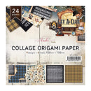 Memory Place Collage Origami Papers 5.9"x 5.9" 24/Pkg - Get A Clue