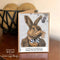 Tim Holtz Cling Stamps 7"x 8.5" - Mr. Rabbit
