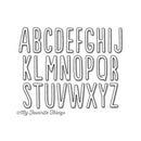 My Favorite Things Die-Namics - Emmitt Alphabet