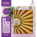 Crafter's Companion Stencil Set Sun Rays*