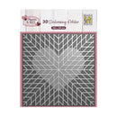 Nellie's Choice 3D Embossing Folder - Geo Heart