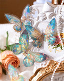 Poppy Crafts Crystal Butterfly Sticker Pack - Moon Butterfly