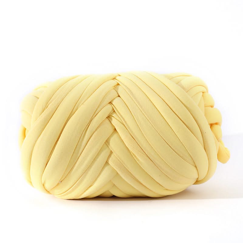 Poppy Crafts Super Chunky Hand Knitting Yarn 500g - Soft Yellow