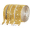 Poppy Crafts Self-adhesive Diamond Rhinestone Ribbon - Gold Medal 4 Pack*