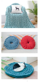 Poppy Crafts Puff Ball Yarn - Smoke