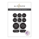 Altenew One-Go: Solid Circular Sentiments Die