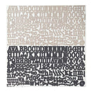 Basic Grey 12"x 12" Single Sheet Cardstock Stickers - Alphabet - Paper Cottage