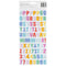 Pebbles All The Cake Thickers Stickers 170/Pkg - Alpha