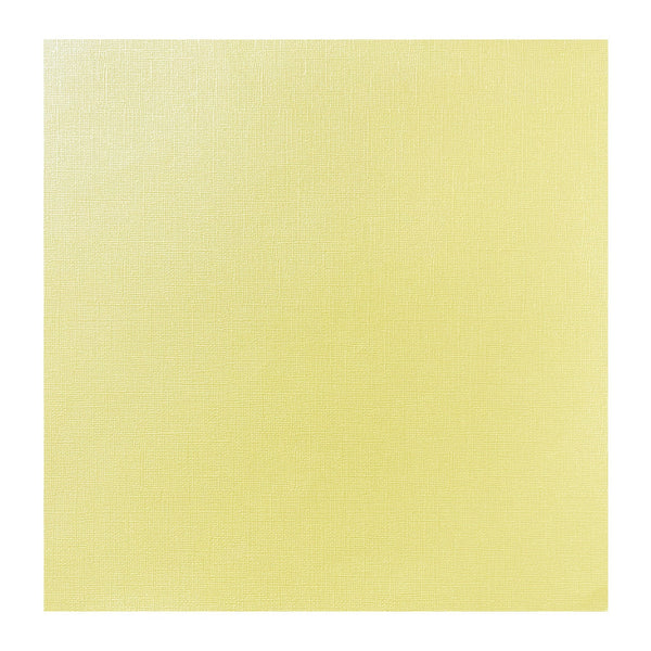 Poppy Crafts 12"x12" Shimmer Cardstock - Buttercream