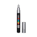 POSCA Extra-Fine Bullet Tip Paint Marker Pen PC-1M - Silver
