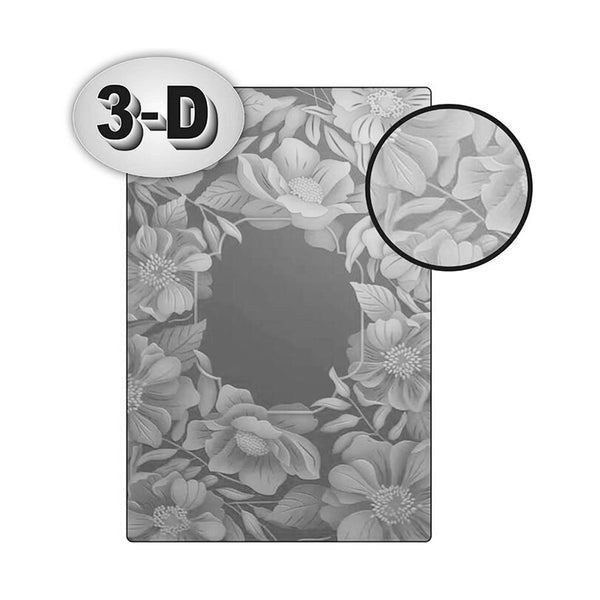 Poppy Crafts 3D Embossing Folder