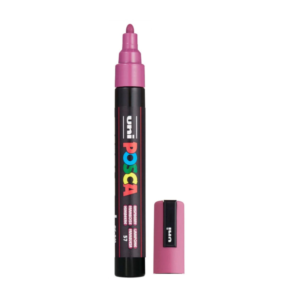POSCA Medium Bullet Tip Paint Marker Pen PC-5M - Raspberry – CraftOnline