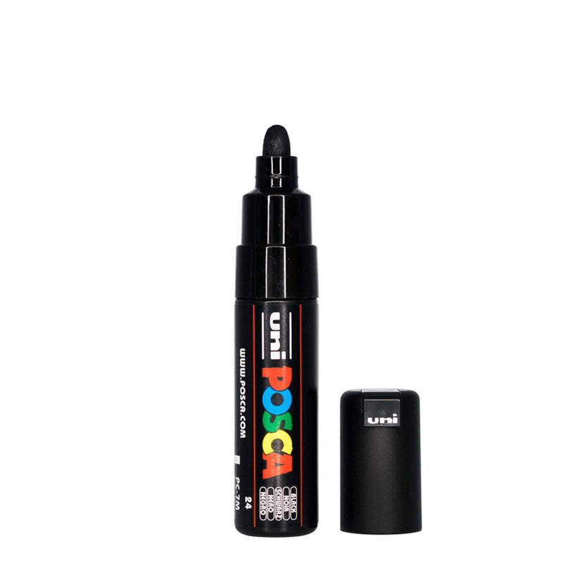 POSCA Bold Bullet Tip Paint Marker Pen PC-7M - Black