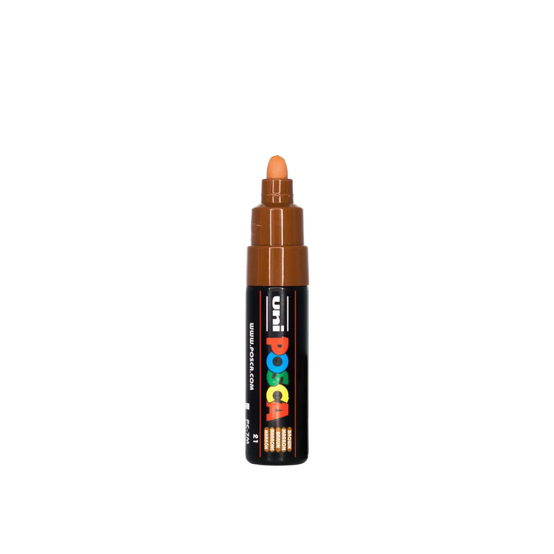 POSCA Bold Bullet Tip Paint Marker Pen PC-7M - Brown*
